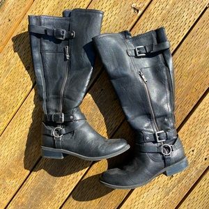 G by Guess WIDE CALF Knee High Riding Boots